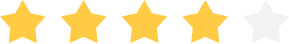 ユーザー評価4つ星